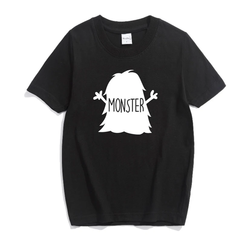 Neue Vater Sohn Jungen Kinder T Shirts Familie Passenden Outfits Brief Familie Aussehen Passenden Kleidung Kurzarm Tops Familie Kostüme