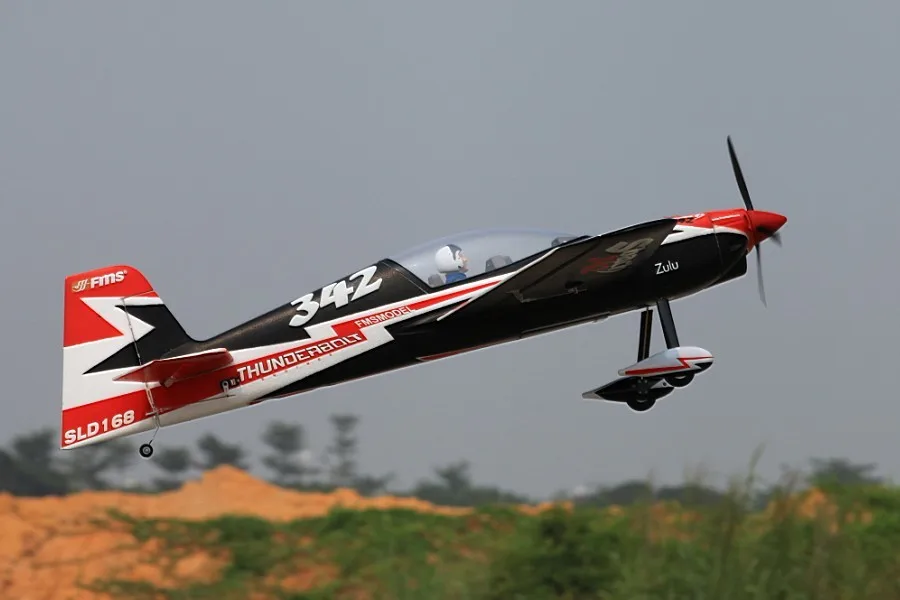 FMS 1300 мм 1 3 м Sbach 342 PNP долговечная электронная 3d радиоуправляемая модель самолета