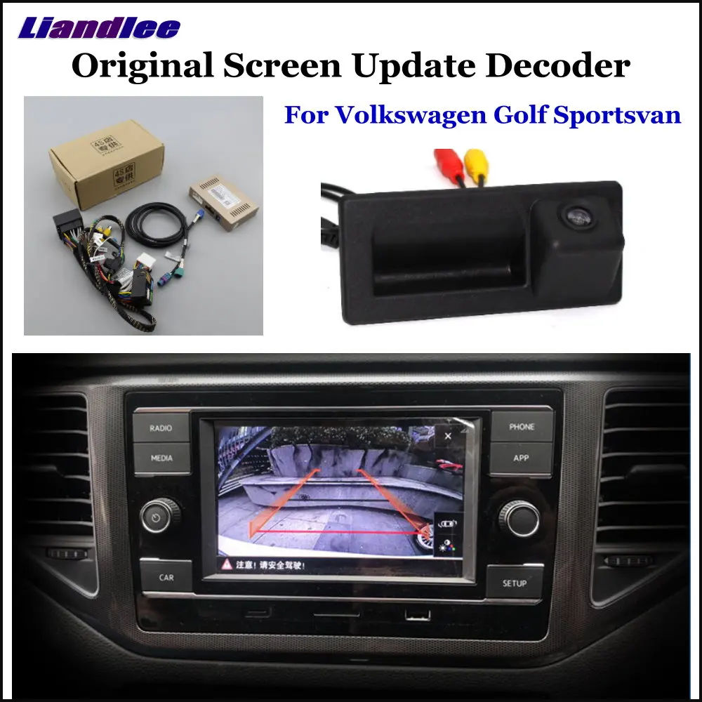 Car Rear View Backup Camera For Volkswagen VW Golf Sportsvan Reverse