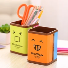 Deli ручка держатель студентов креативные держатели для ручки вращающиеся ученики милые ручки линейки канцелярские держатель милый мультфильм школьные принадлежности