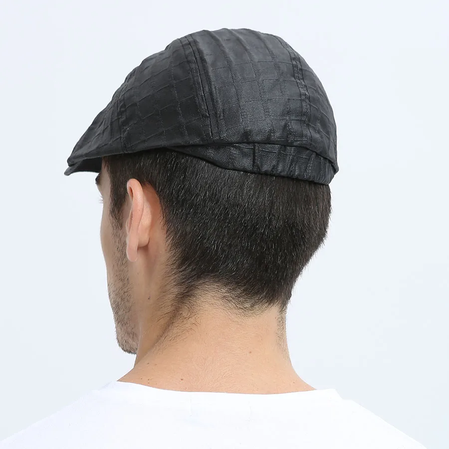 oilcloth driving cap