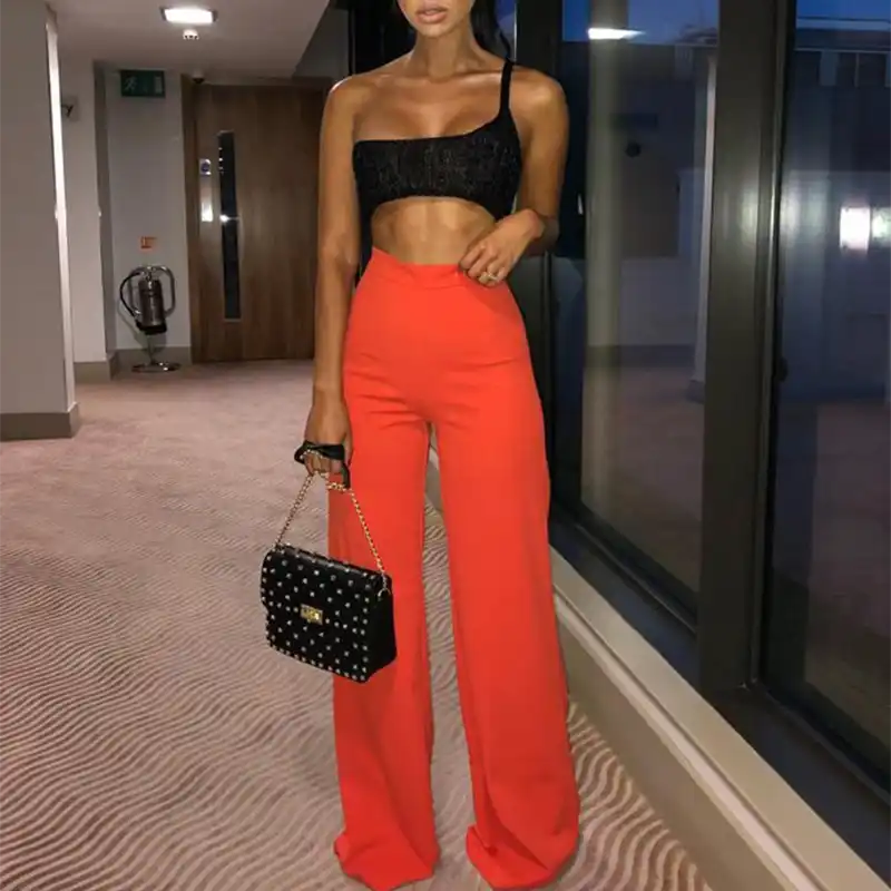 hot pink palazzo pants