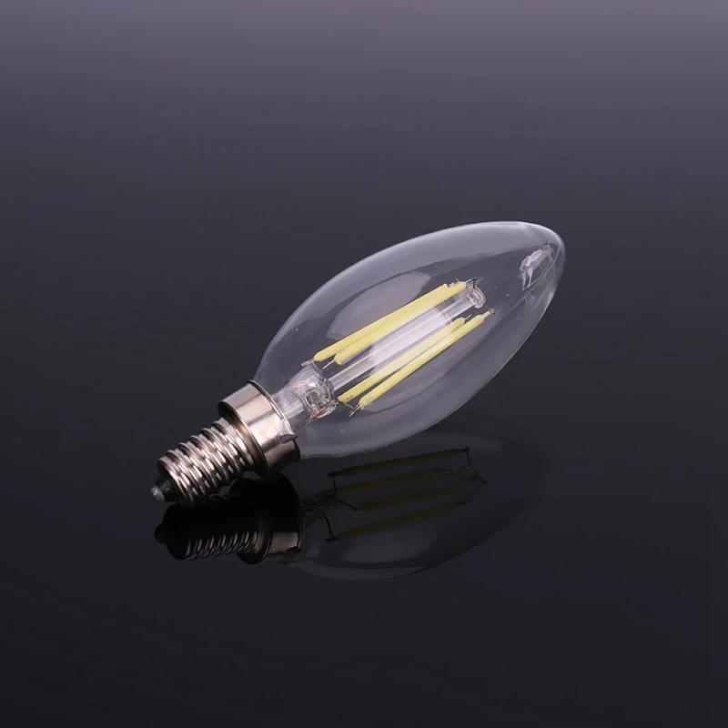 Античный стиль лампочки Вольфрам винтажная лампочка эдисона G35 теплый белый E12 E14 E27 220 V галогенные лампы освещения