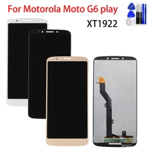 5.7" Original LCD Display For Motorola Moto G6 Play LCD XT1922 Display Touch Screen Digitizer Assembly Replacement Part Tools