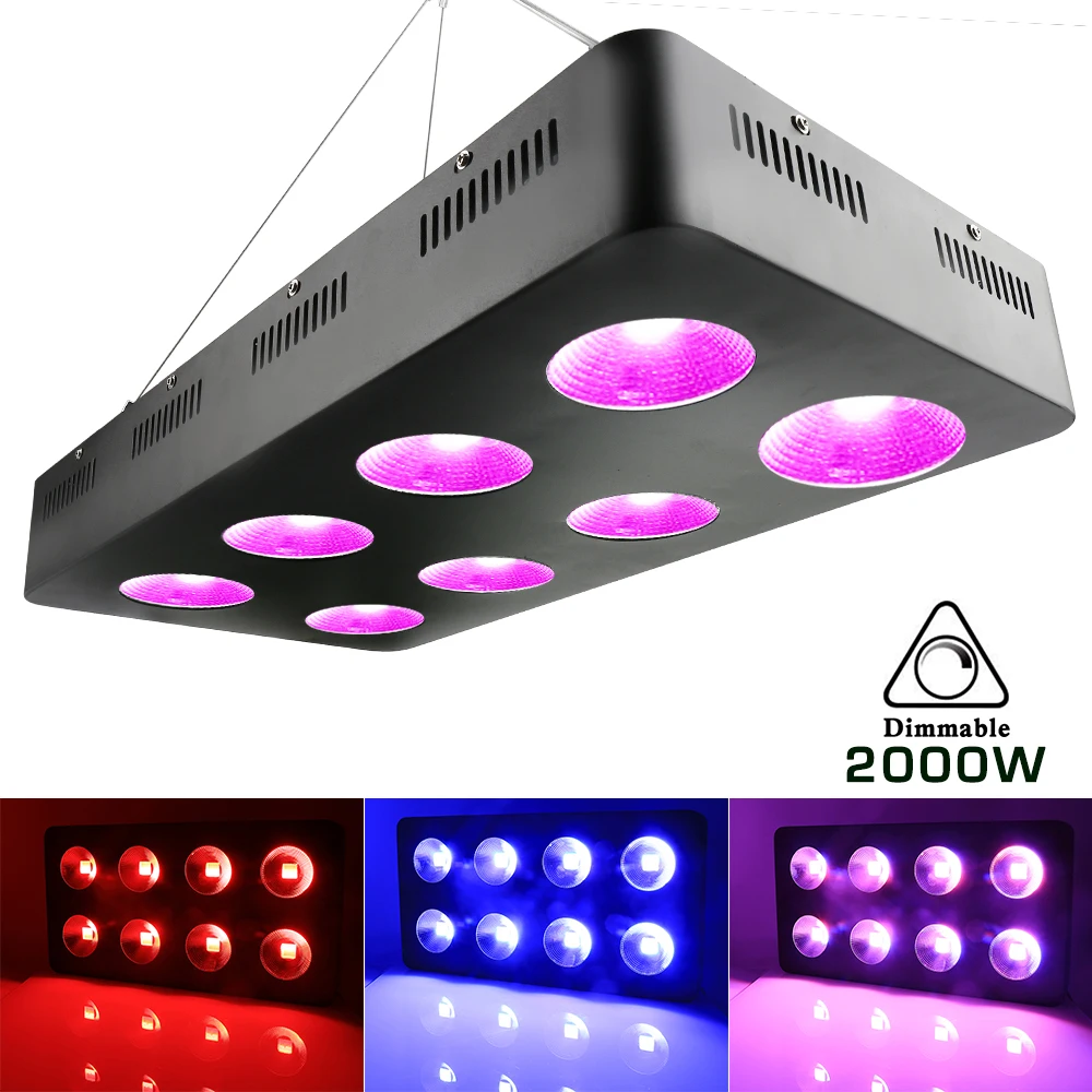 

integrated COB Led grow plant light for indoor cultivation grow tent Greenhouse plants & Hydroponic system grow led light