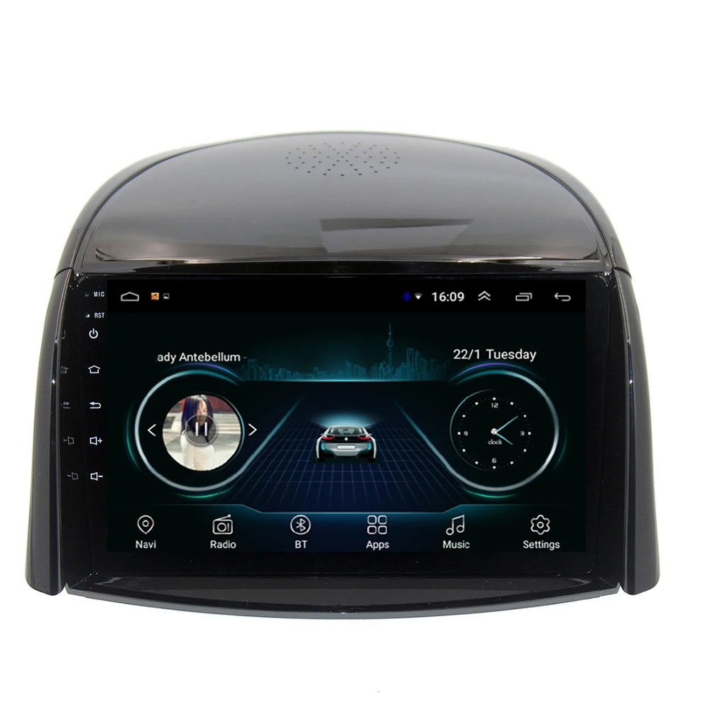 

Car good radio with precise GPS built-in Wifi multimedia player free map mp3 mp4 for Renault koleos 2009-2014 9"Android 8.1