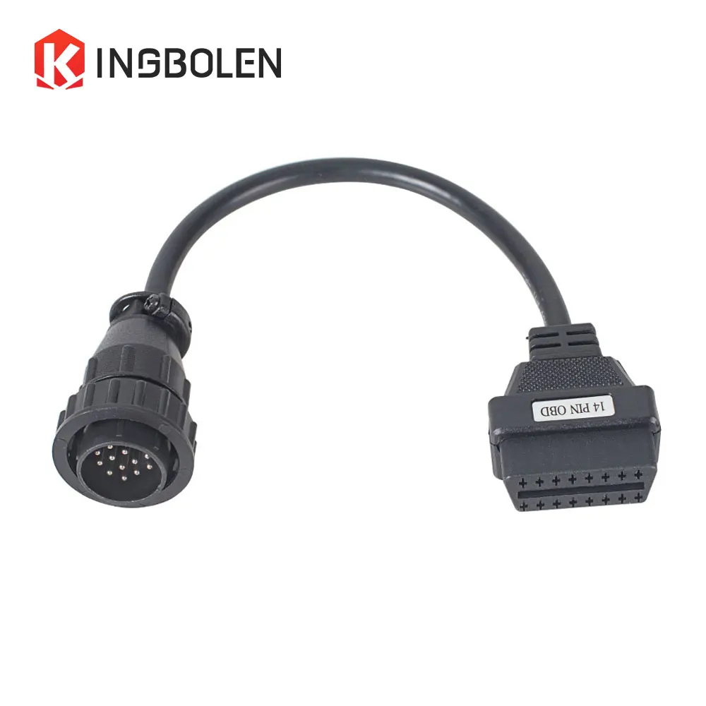 

OBDII 14pin cable for Benz Sprinter OBD2 16pin female to 14 pin Diagnostic Connector For Mercedes 14pin with screw