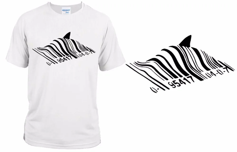 Uomo Estate Maniche Corte Casual Homme Camisetas Hip Hop T Shirt Banksy / Shark Street Art Tee Shirts