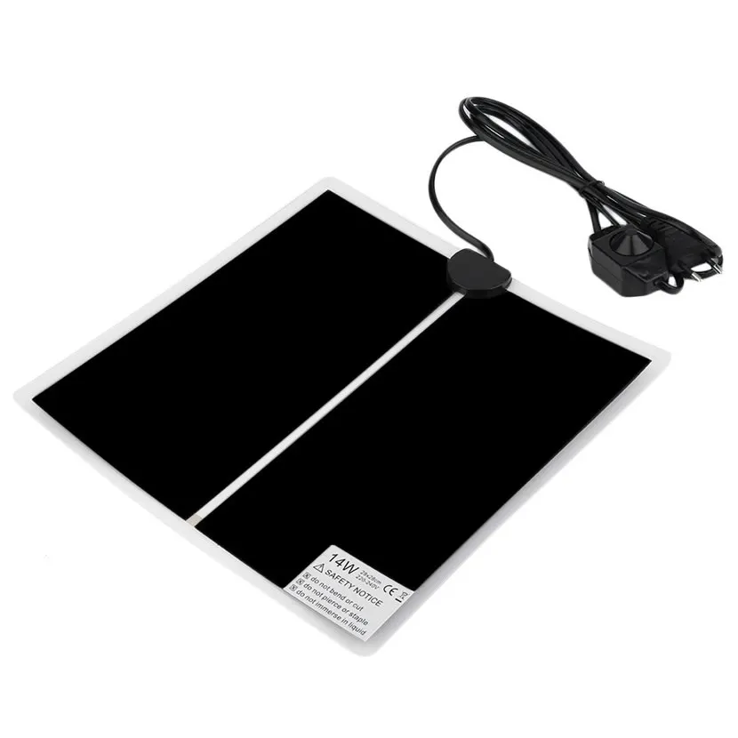 

Household Warmer Bed Mat Pad Amphibians Adjustable Temperature Pet Reptile Heating Heater For Sale 2018 New Arrival Hot