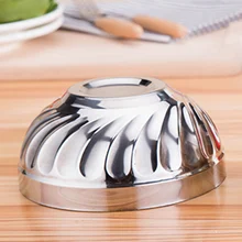 High Quality Safe Double Wall Thermal Insulation Stainless Steel Bol Children Kids Adult Bowls Lunch Dinner Fruits Salad Bowl