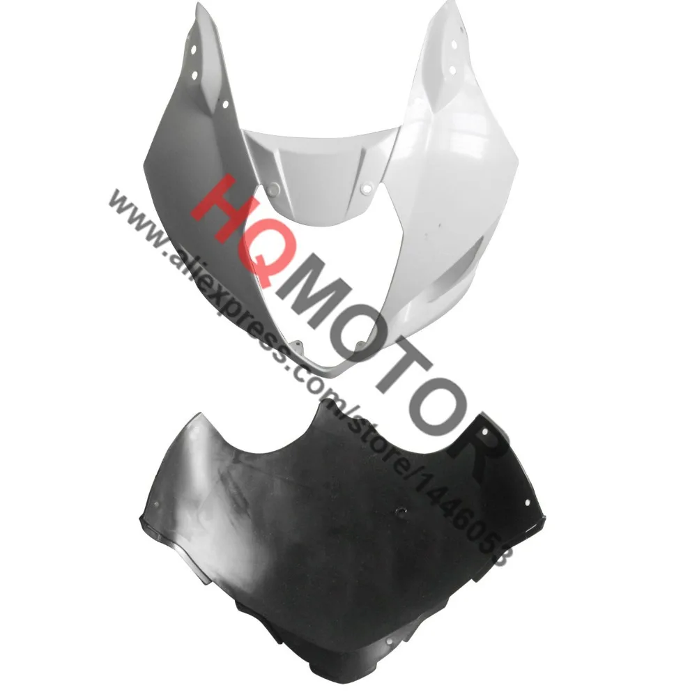 

ABS Plastic Front Cowl nose with Upper Fairing Splash Guard Wheel fairing for Suzuki GSXR 1000 2003 - 2004 - Unpainted