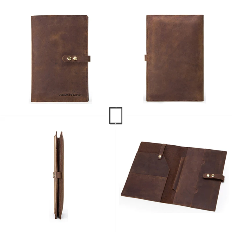 Capa de Couro Genuíno para Ipad Capa para Tablet Bolsa com Suporte Ipad Mini 7.9 2023 - Imagem 4