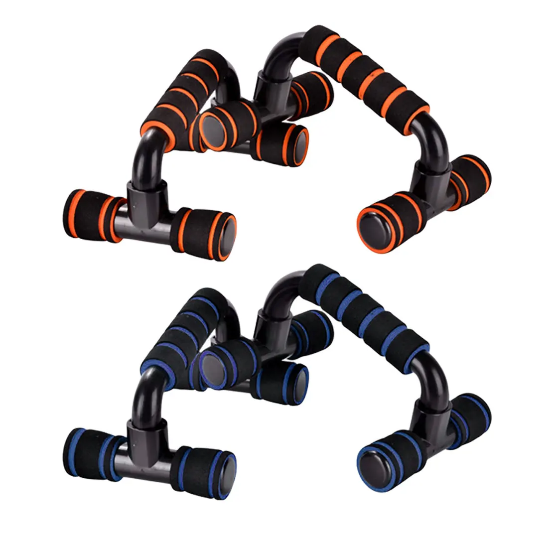 التدريب الصدر شريط الإسفنج قبضة اليد المدرب ل الجسم بناء 1 زوج اللياقة البدنية رفع تمرين رياضي تقف البارات الرياضة رياضة كرة السلة