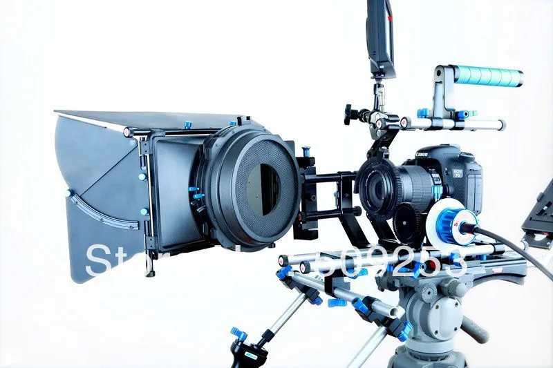 Wondlan Новый Снайпер 2.0 Pro плечо установка DSLR Kit 15 мм стержень + фоллоу фокус Матовая