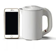 Портативный небольшой электрический чайник из нержавеющей стали 304 с двойной изоляцией для путешествий
