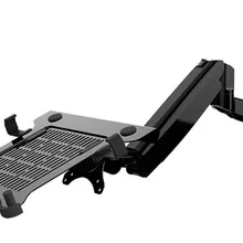 Loctek D5F Настольный полный движения газовая пружина двойного назначения 10-15,6 дюймов ноутбук держатель+ 10-27 дюймов монитор держатель кронштейн