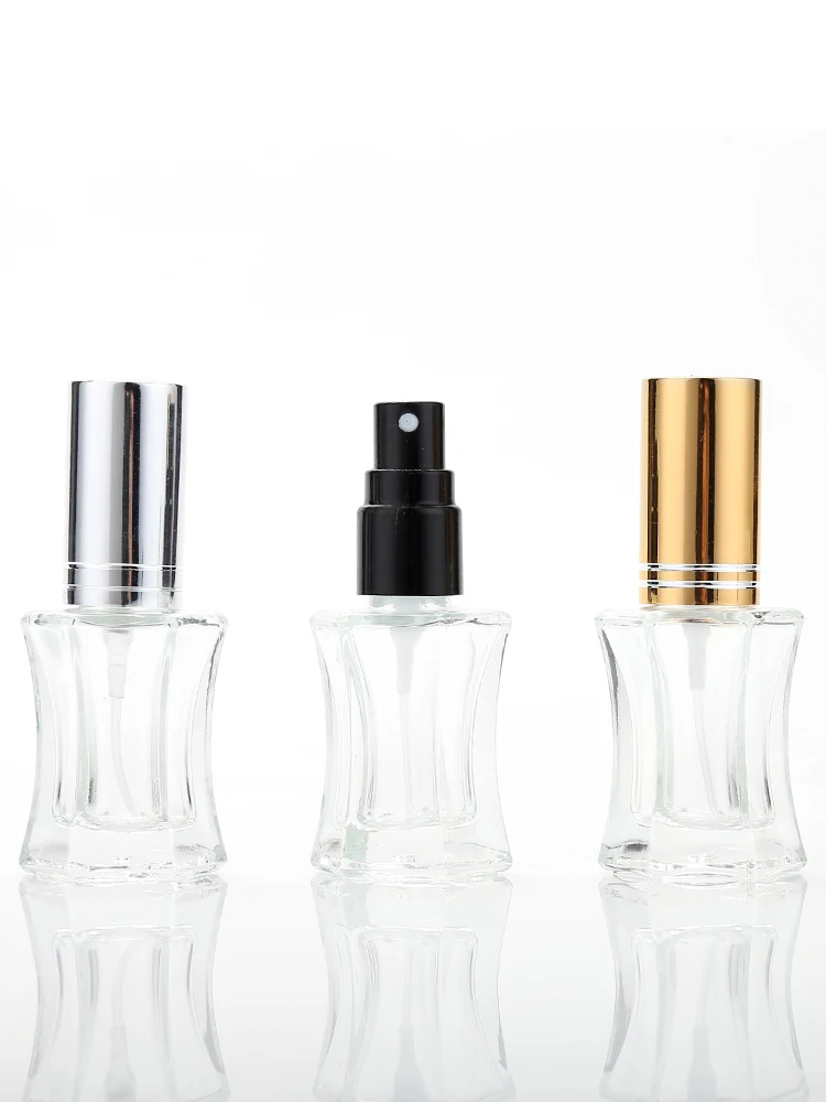 

Jxcaih 1Pcs Portable Mini Perfume Bottle Glass Empty Bottle Cosmetic Bottled Liquid Spray Bottle Atomizer 10ml