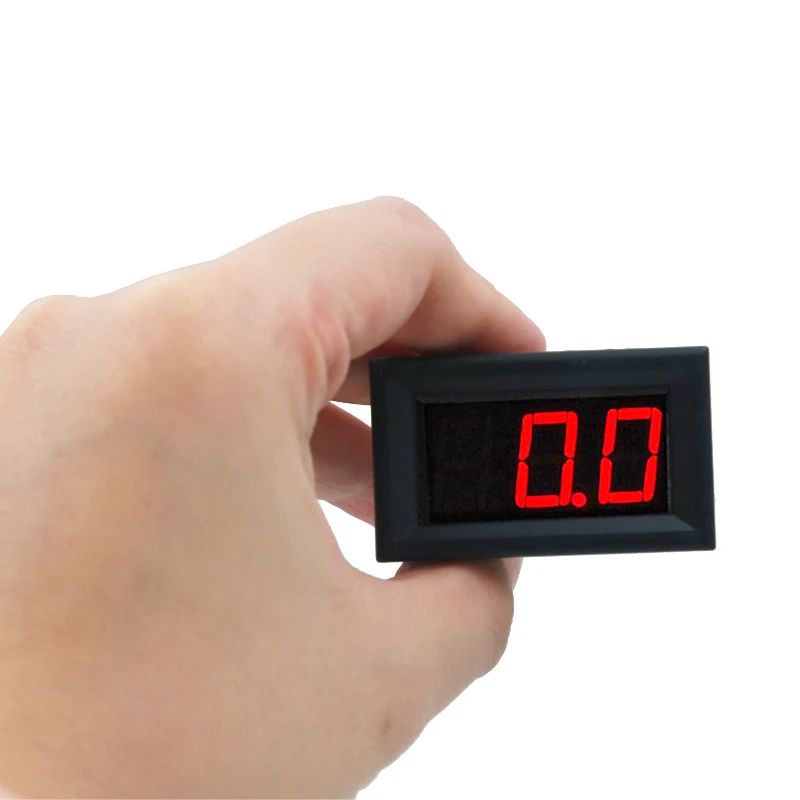 

High quality DC 0.0-100A Ammeter tester Red Panel LED Amp Digital Current Meter 3 bit Gauge car motorcycle 20% off