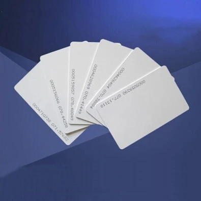 

125KHz TK4100/EM4100 RFID card blank Card PVC smart card and business card