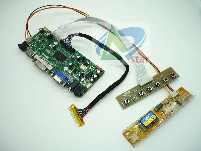 LCD LED Controller driver Board lvds Kit for LP171WP4-TLN1 HDMI+DVI+VGA+Audio