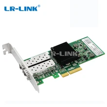 LR-LINK 9712HF-2SFP двойной порт PCI Express сетевая карта Ethernet-коммутатор для подключения оптоволоконного кабеля оптическая Lan карта сетевой адаптер Intel I350 NIC