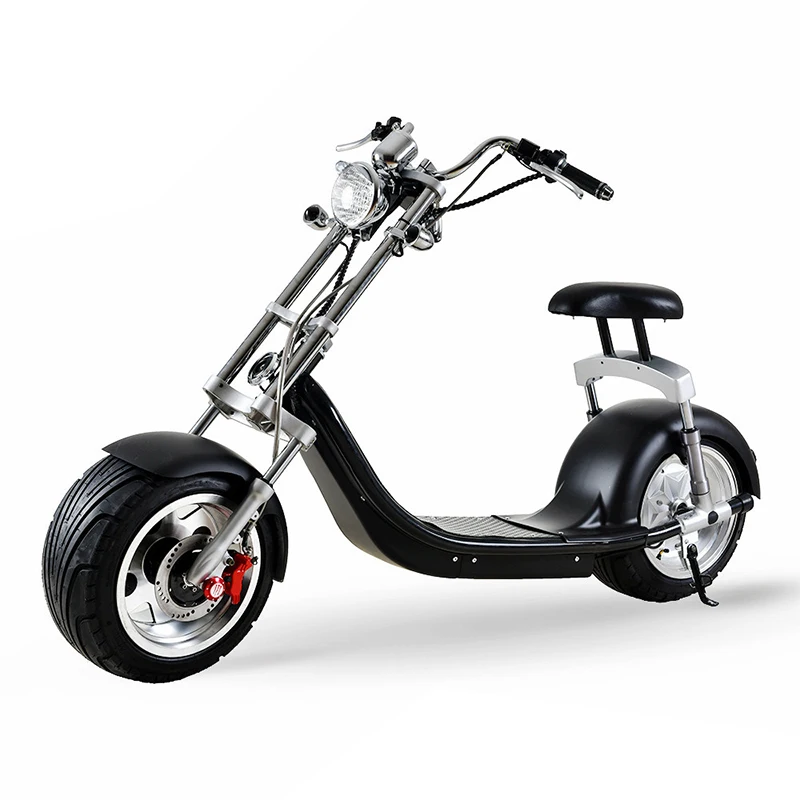 Электрический скутер 60v литиевая батарея 1000 Вт высокая скорость двигателя е-скутер способный преодолевать Броды максимальная скорость 50 км/ч, интеллигентая(ый) Электрический скутер