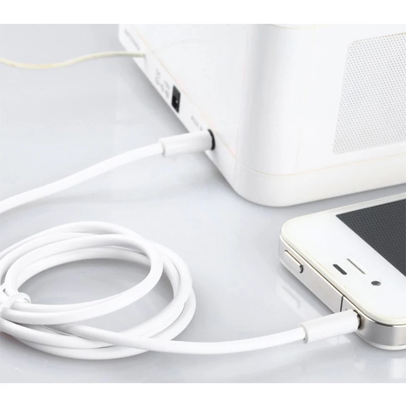 Стерео Aux кабельный аудио кабель для Apple iPhone 5S 5C 6 Plus 4S 6S 5 se iPod iPad mp3 mp4 автомобильный