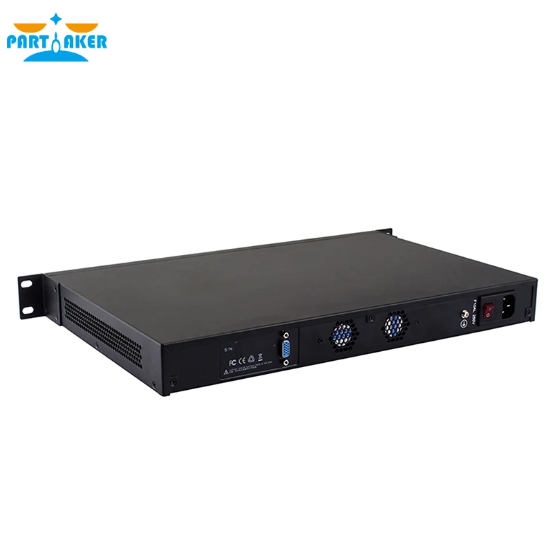 Причастником R19 Core I7 4770 4G ram 128G SSD стандарт 1U Тип мультисервис край сетевой маршрутизатор с 6 оптического волокна