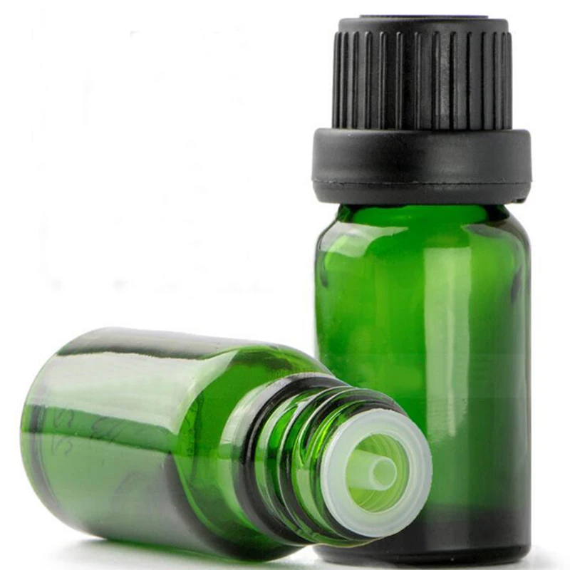 Download 10ML Essential Oil Green Glass Bottle Mini Dropper Bottles 10ml With Long Euro Dropper Dispenser ...
