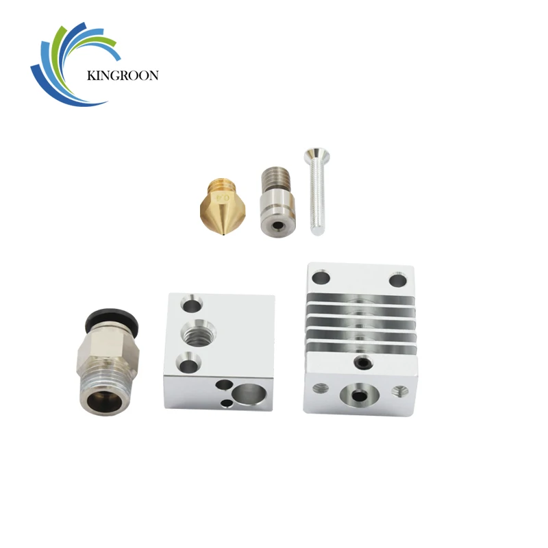 : KINGROON CR10 Hotend экструдер междугородной V6 штранг прессования J head Термальность
