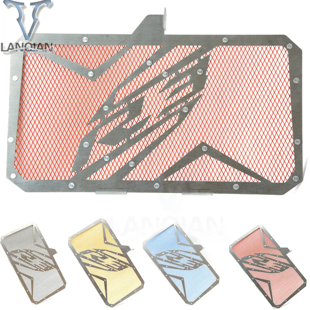 CNC Motorcycle Stainless Steel RADIATOR GUARD COVER Protector Fit For YAMAHA YZF R3 R 3 2015 2016 water tank