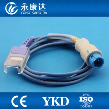 

2pcs/lot Compatible PM6000 Spo2 sensor extension cable for DB9F adapter