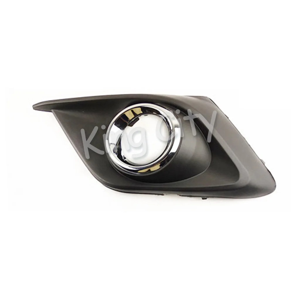 Capqx 1 шт. для Mazda 3 Axela 14-16 ПТФ в передний бампер крышка противотуманная фара Foglight рамка элемент облицовки корпуса колпачок капот Гарнир