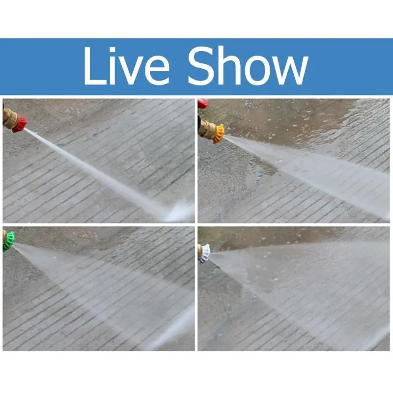 58 см 180 бар 2600 высокое давление PSI шайба воды пены горшок вращающаяся Форсунка для Karcher серии K Автомойка инструменты