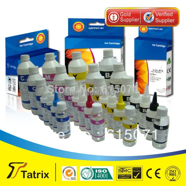 

4PK 100ML Dye ink for hp printer.100ML bulk ink for hp printer ink use in Deskjet series/ OfficeJet Pro series/Officejet  series