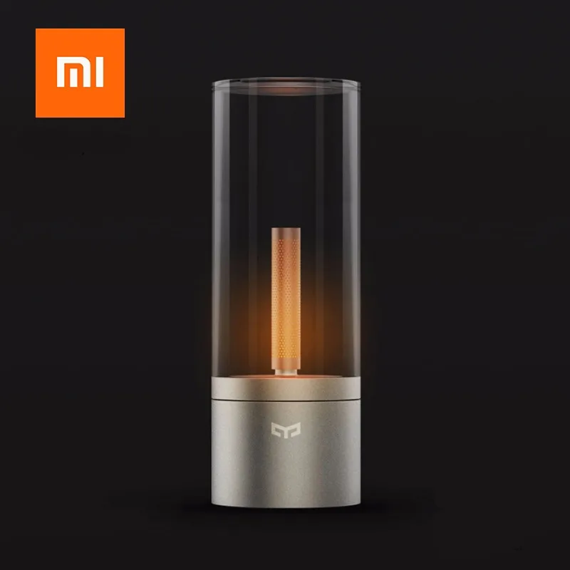 Горячий xiaomi YEELIGHT Candela умный контроль светодиодный ночник, атмосферный свет для mi home app, xiaomi комплекты для умного дома