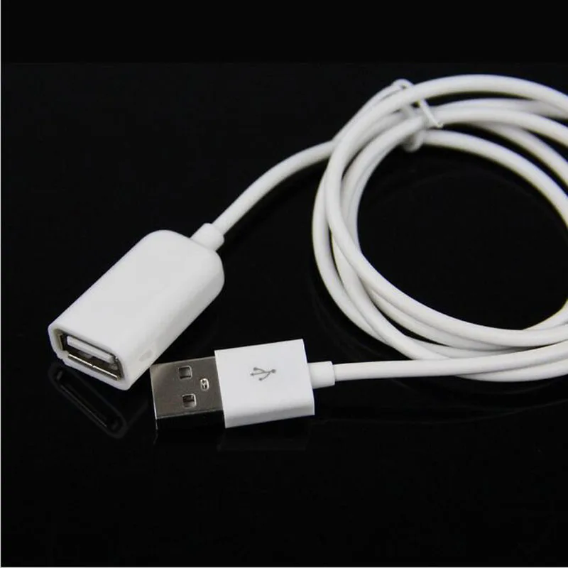 USB Male to Female Extension Charger Adapter Cord Extender Charging Cable for iphone 7 Samsung