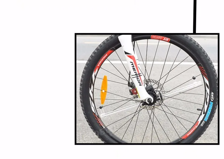 Top Leadbike New 64 LED RGB Bicycle Wheel Spoke Light Waterproof Programmable DIY Light Bike Smart Lamp Double-sided Display Pattern 8
