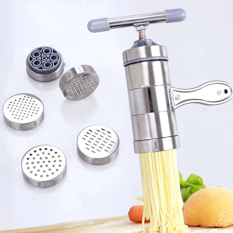 Buy New Stainless Steel Hand Noodle Machine Pasta Machine Household Pressure