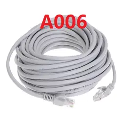 A006 Ethernet кабель высокого Скорость RJ45 сети LAN Кабельный маршрутизатор компьютерный кабель для компьютерный маршрутизатор 1 м/1,5 m/2 m/3 m/5 m/10 m/15 M