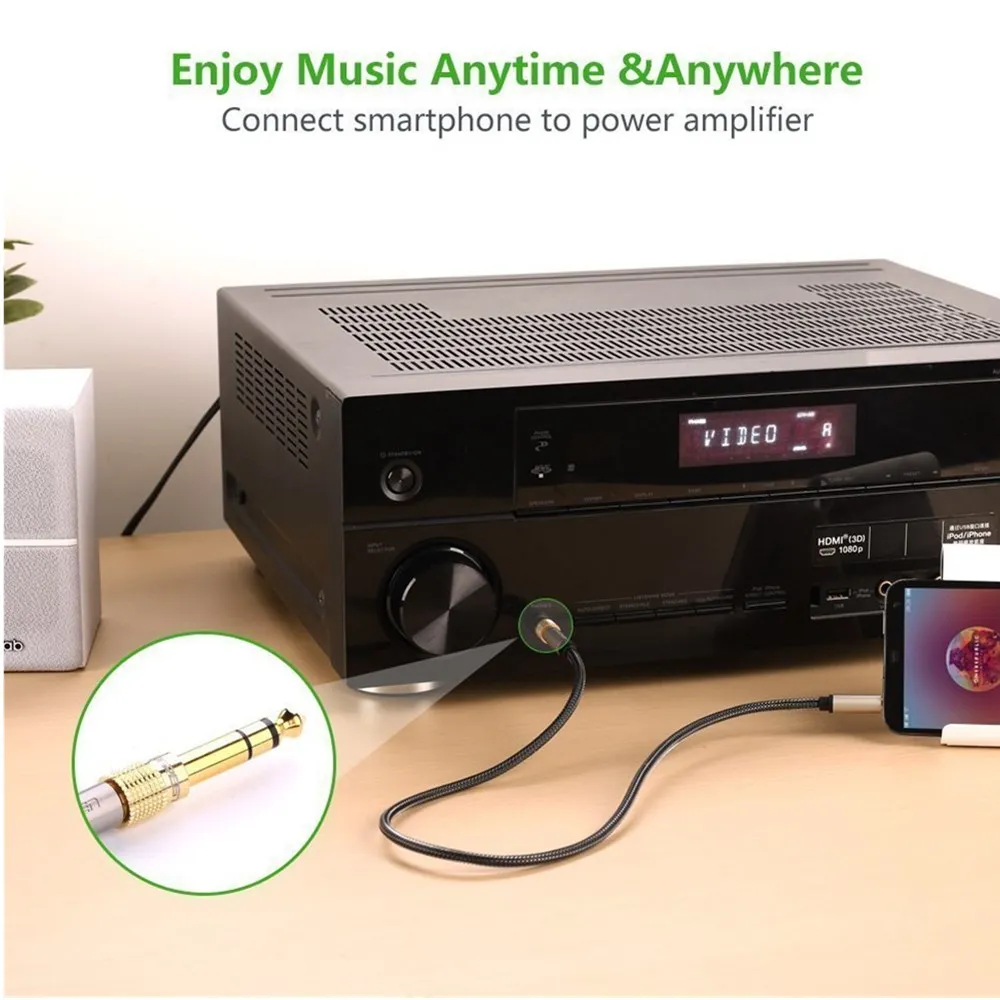 Audio Jack Converter Adapter (2)