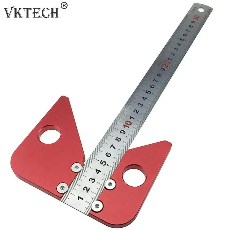 

Woodworking Center Scriber 45 Degree Angle Line Gauge Carpenter Ruler Gauge Layout Tools Woodworking Tools