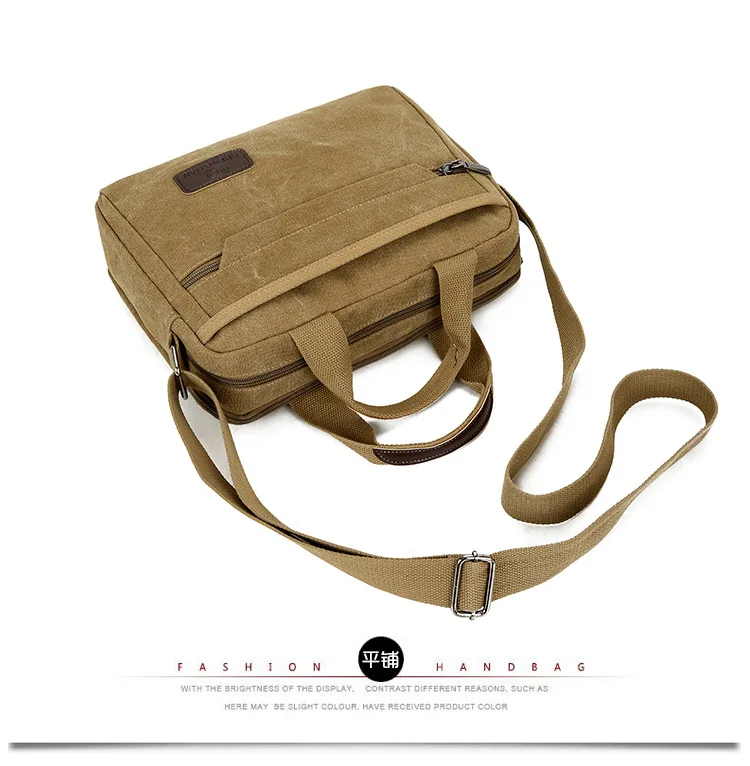 2019 новый стиль кросс-Бордер Открытый путешествия холст мужская сумка через плечо портативный портфель поколение жира