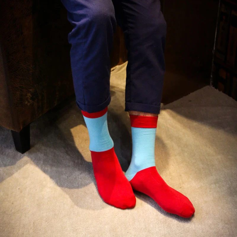 Mantieqingway Casual Cotton Socks for Mens Adult Leisure Breathable