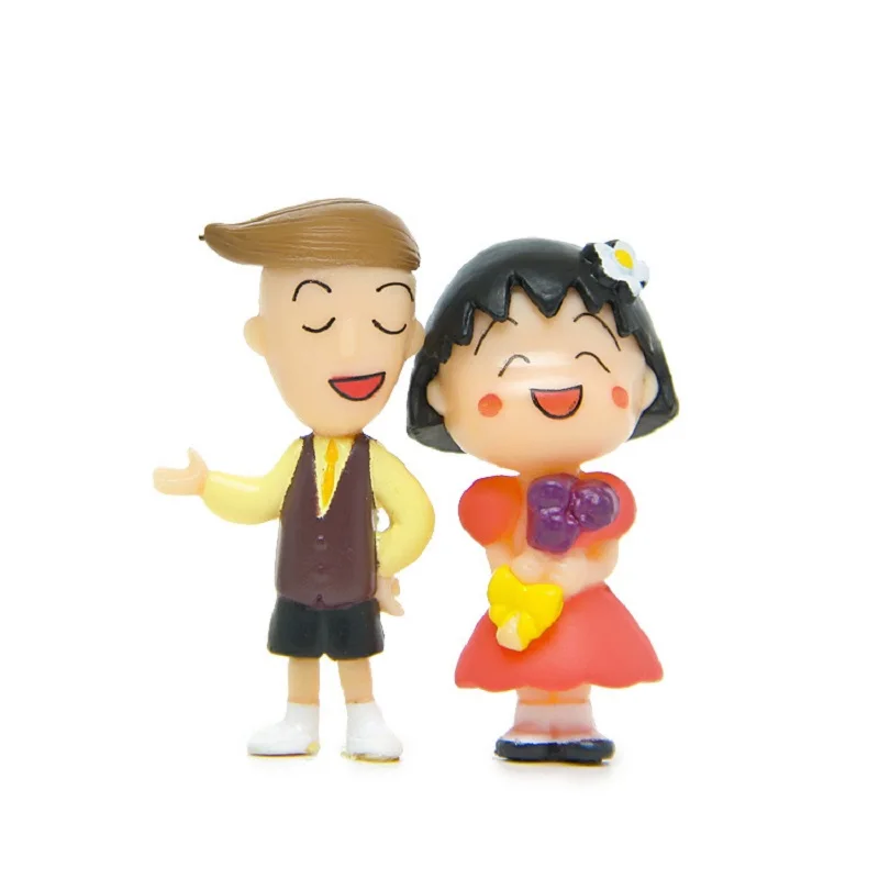 Фигурки героев японского аниме Chi bi Maruko Hanawa Kazuhiko ПВХ экшн фигурки сделай сам микро