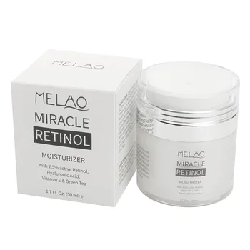 

Hyaluronic Acid Organic Retinol Moisturizer Face Cream Anti-aging Face Eye Area Vitamin E and Green Tea Face Whitening Cream