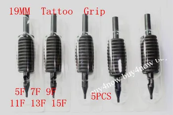 

30Pcs (3/4 ")19mm Disposable Rubber Tattoo Grip tattoo Tubes Flat 5F,7F,9F,11F,13F,15F Grip for tattoo needle tattoo machine