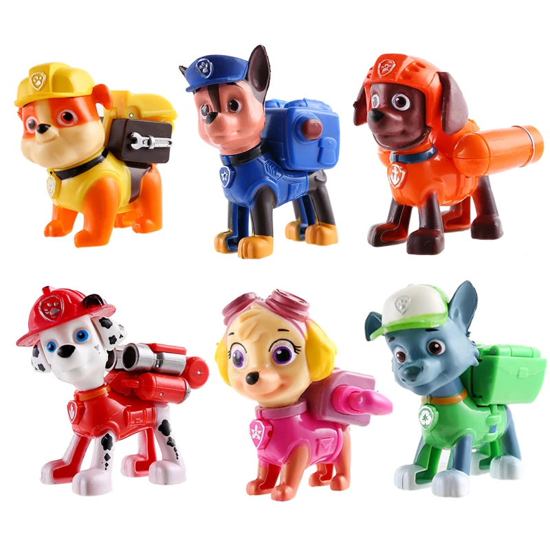 patrulla canina en juguetes