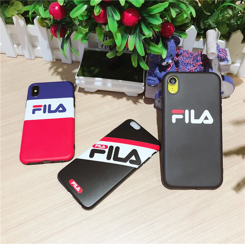 

Italy Sports brand phone cover case for iPhone X XS MAX XR 10 8 7 6 6S plus Leisure cases soft silicone Couple coque Fundas