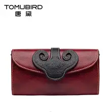 Tomubird2016 new high-quality fashion luxury brand shoulder diagonal cross genuine leather bag countergenuine, female well-known